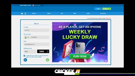 crickex registration|Crickex Registration .